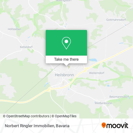 Norbert Ringler Immobilien map