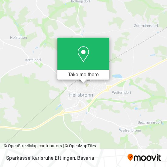 Sparkasse Karlsruhe Ettlingen map
