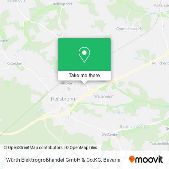 Würth Elektrogroßhandel GmbH & Co.KG map