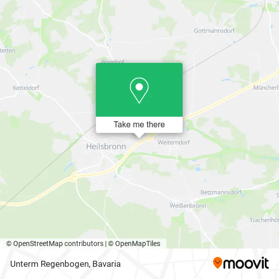 Карта Unterm Regenbogen