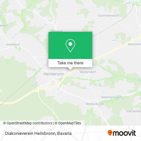 Diakonieverein Heilsbronn map