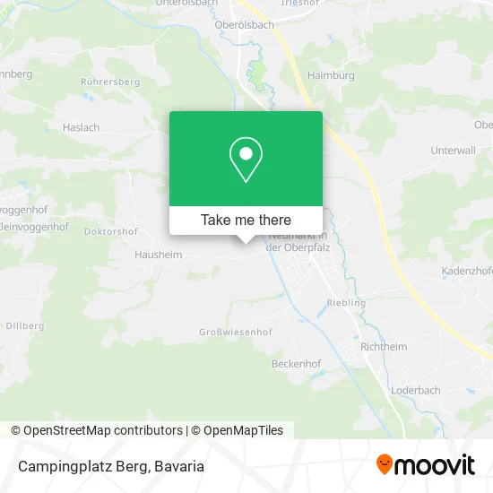Карта Campingplatz Berg