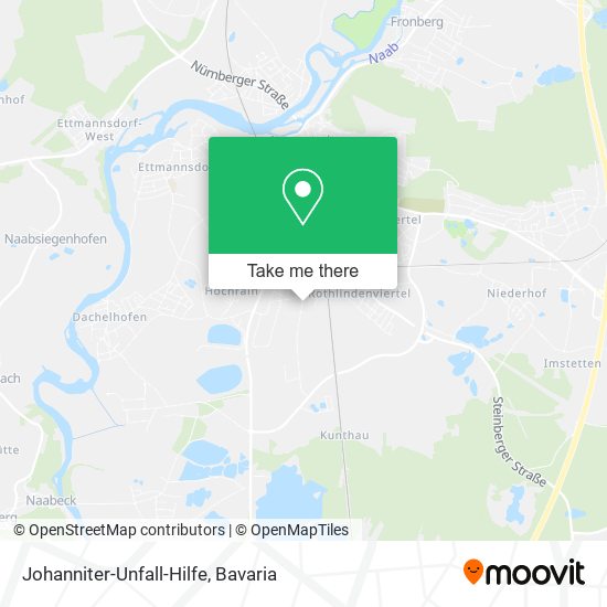 Johanniter-Unfall-Hilfe map