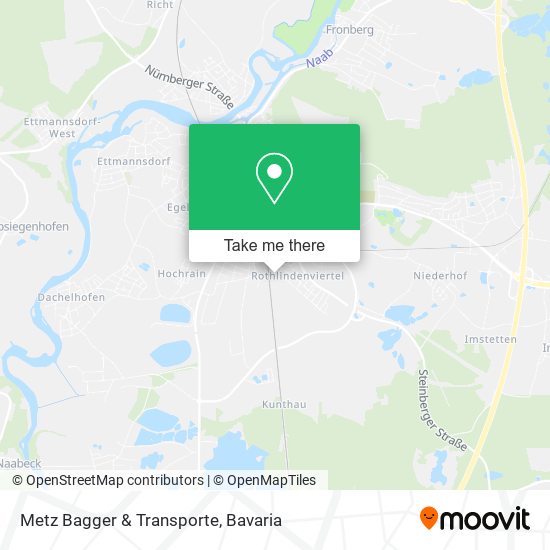 Metz Bagger & Transporte map