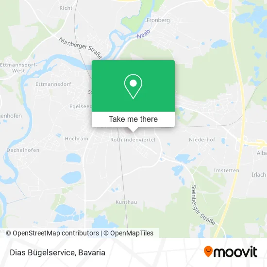 Карта Dias Bügelservice