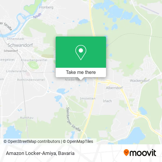 Карта Amazon Locker-Amiya