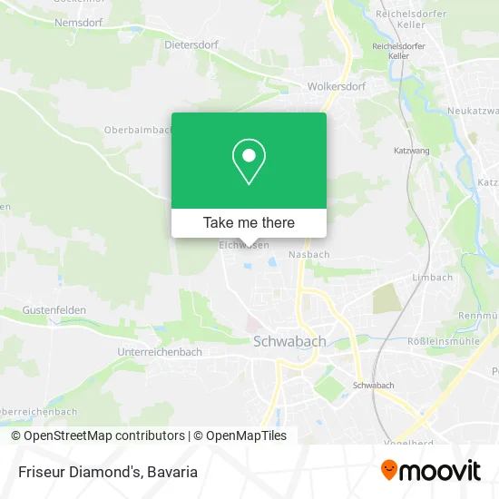 Карта Friseur Diamond's
