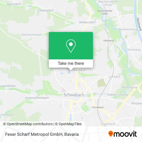 Feser Scharf Metropol GmbH map