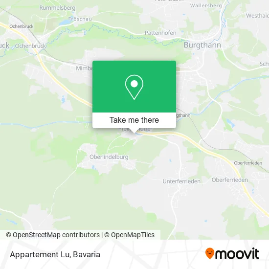 Карта Appartement Lu