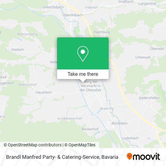 Карта Brandl Manfred Party- & Catering-Service