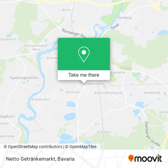 Карта Netto Getränkemarkt