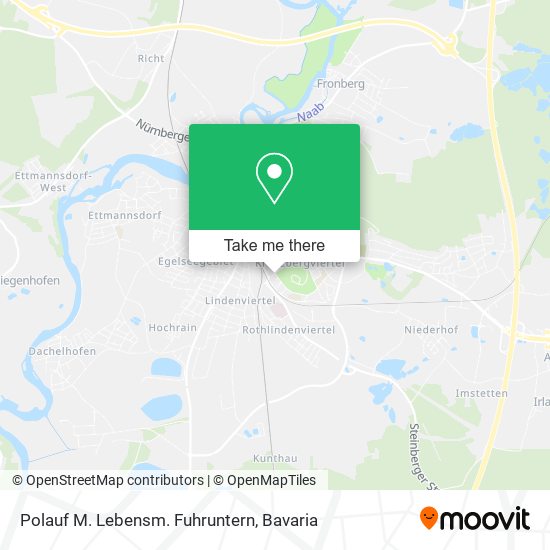 Polauf M. Lebensm. Fuhruntern map
