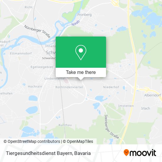 Tiergesundheitsdienst Bayern map
