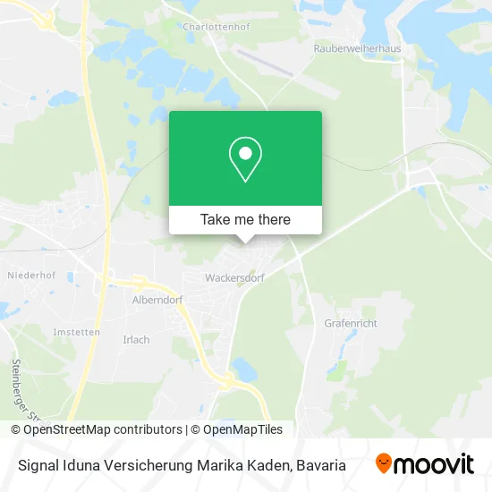 Карта Signal Iduna Versicherung Marika Kaden