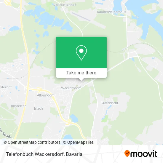 Карта Telefonbuch Wackersdorf