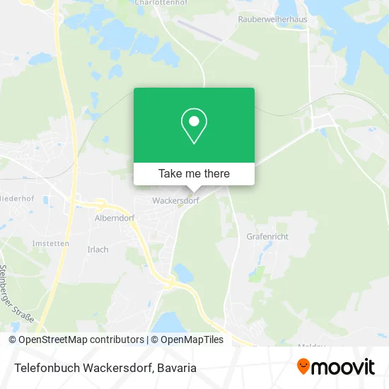 Telefonbuch Wackersdorf map