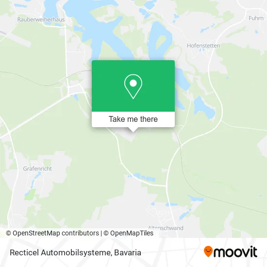 Карта Recticel Automobilsysteme
