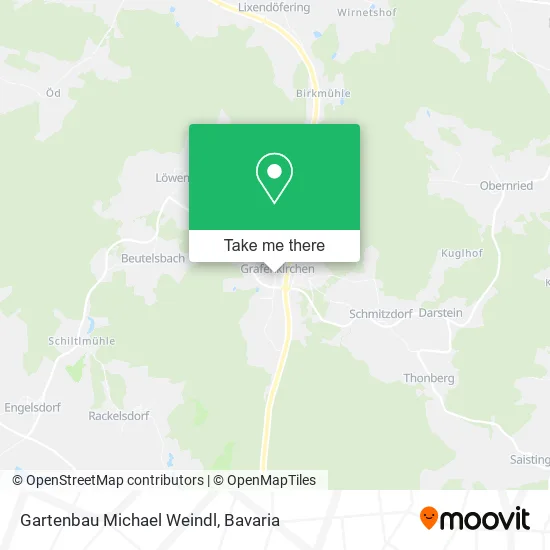 Карта Gartenbau Michael Weindl