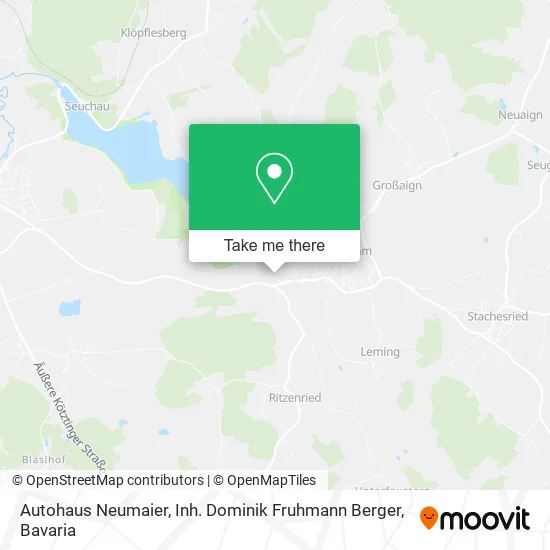 Карта Autohaus Neumaier, Inh. Dominik Fruhmann Berger