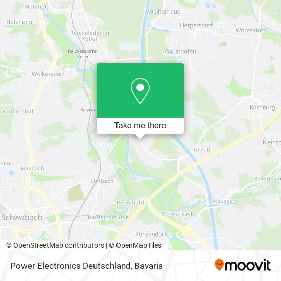 Карта Power Electronics Deutschland