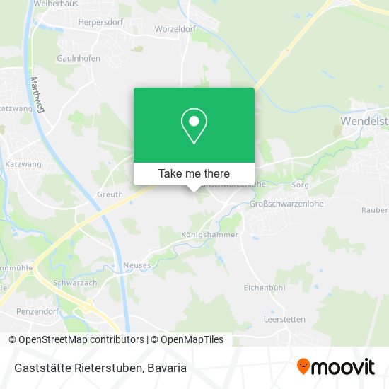 Gaststätte Rieterstuben map