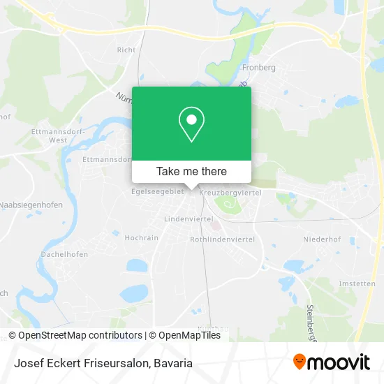 Карта Josef Eckert Friseursalon