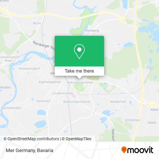 Карта Mer Germany