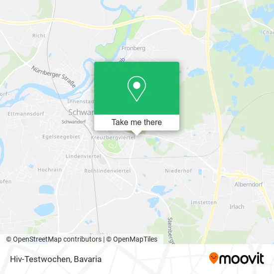 Карта Hiv-Testwochen