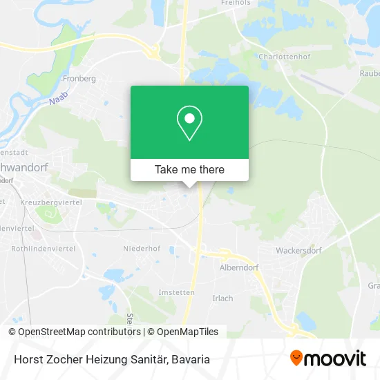 Карта Horst Zocher Heizung Sanitär