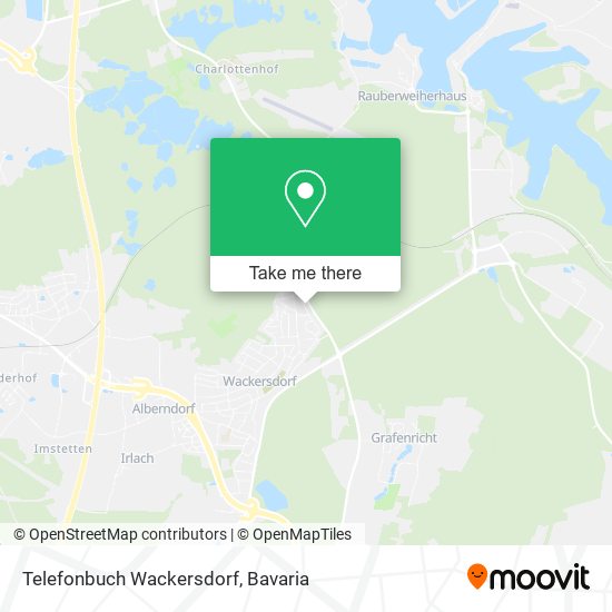 Telefonbuch Wackersdorf map