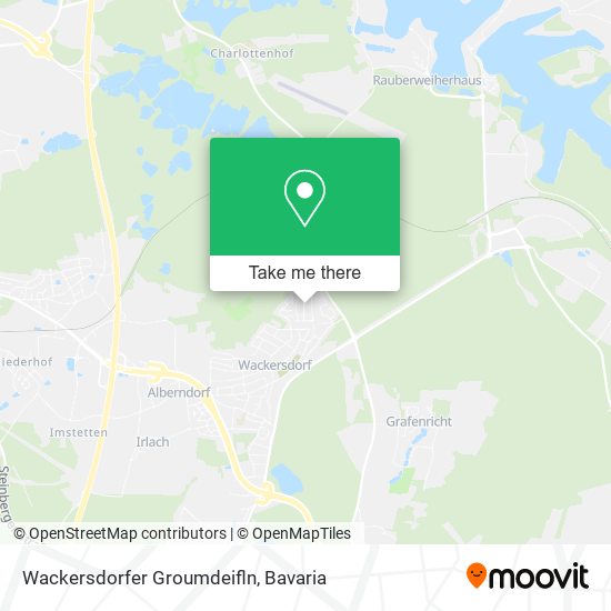Wackersdorfer Groumdeifln map