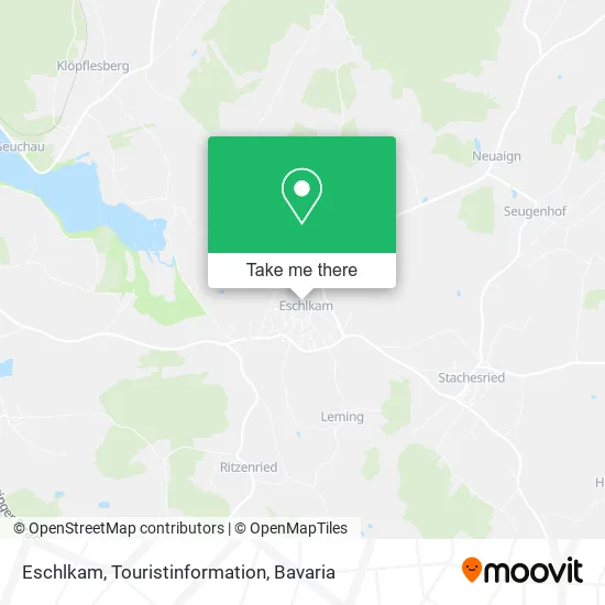 Карта Eschlkam, Touristinformation