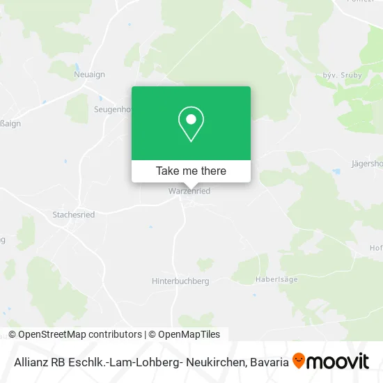 Карта Allianz RB Eschlk.-Lam-Lohberg- Neukirchen