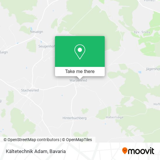 Kältetechnik Adam map