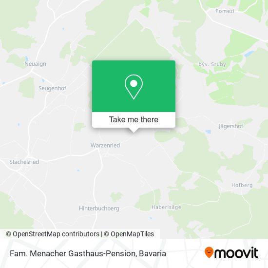 Fam. Menacher Gasthaus-Pension map