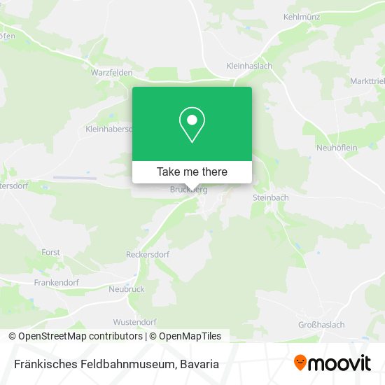 Fränkisches Feldbahnmuseum map