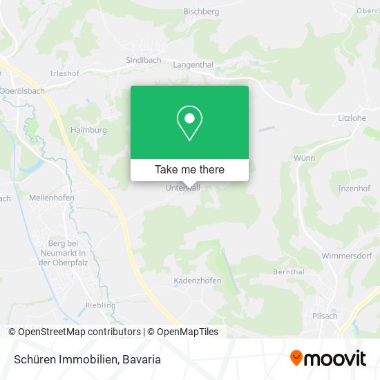 Schüren Immobilien map
