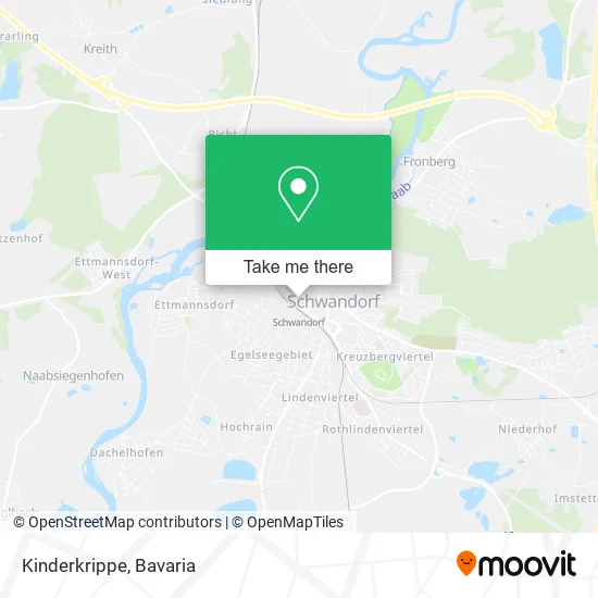 Карта Kinderkrippe