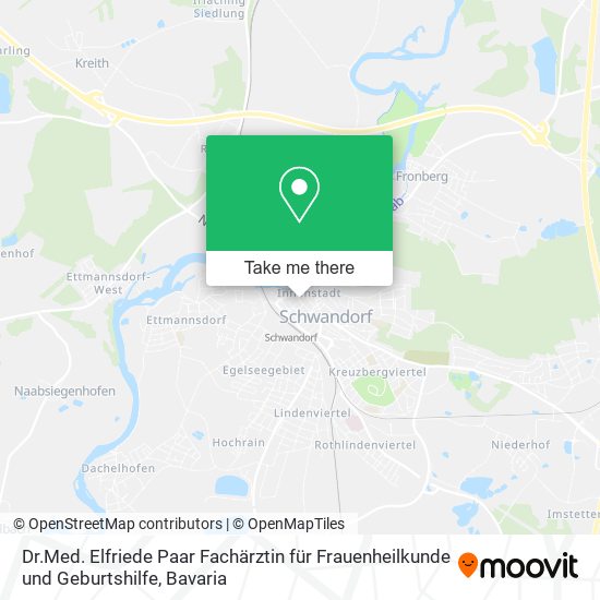Dr.Med. Elfriede Paar Fachärztin für Frauenheilkunde und Geburtshilfe map