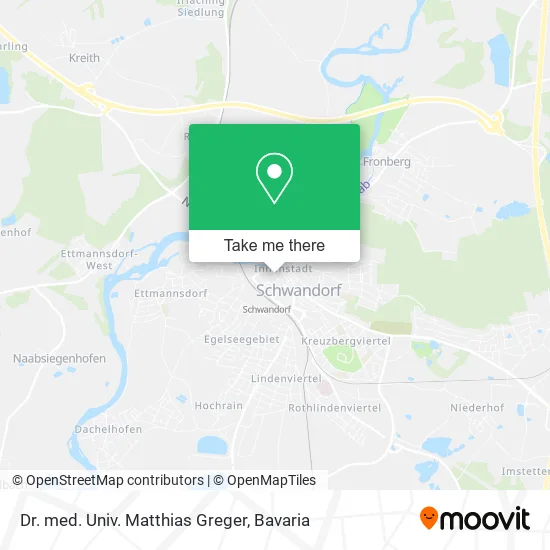Карта Dr. med. Univ. Matthias Greger