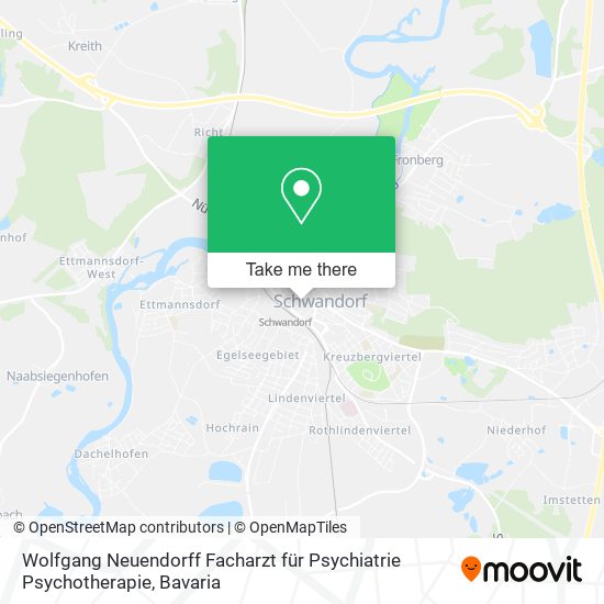 Wolfgang Neuendorff Facharzt für Psychiatrie Psychotherapie map