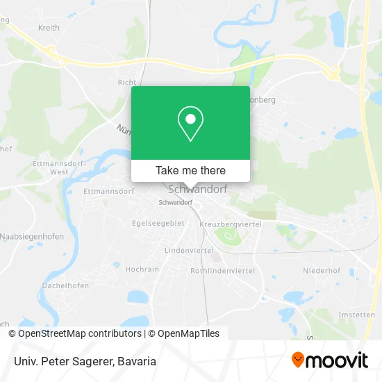 Карта Univ. Peter Sagerer