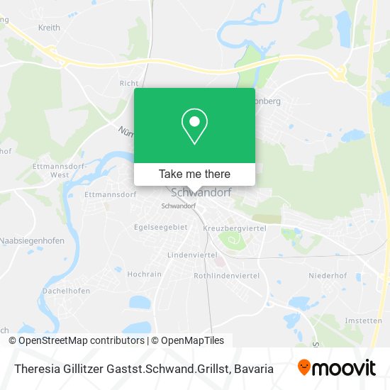 Theresia Gillitzer Gastst.Schwand.Grillst map