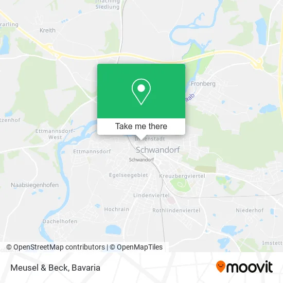 Карта Meusel & Beck