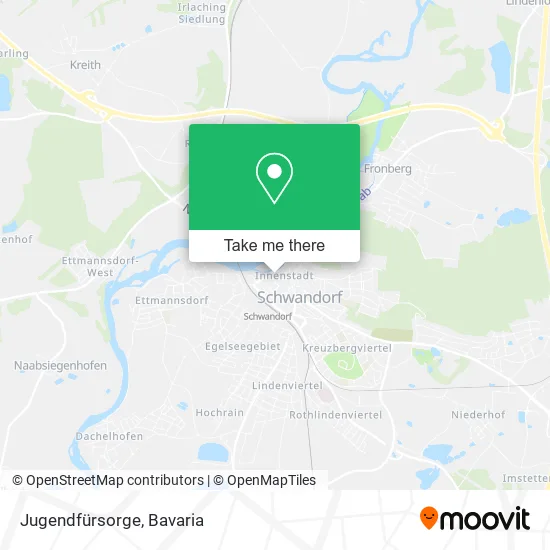 Карта Jugendfürsorge
