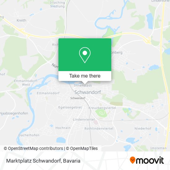 Marktplatz Schwandorf map