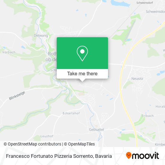 Francesco Fortunato Pizzeria Sorrento map