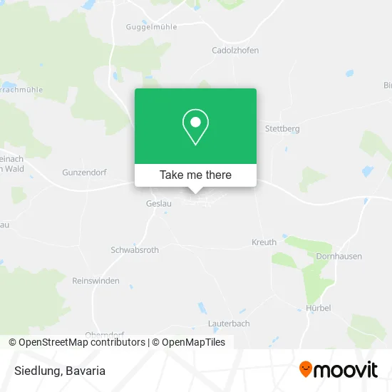 Карта Siedlung