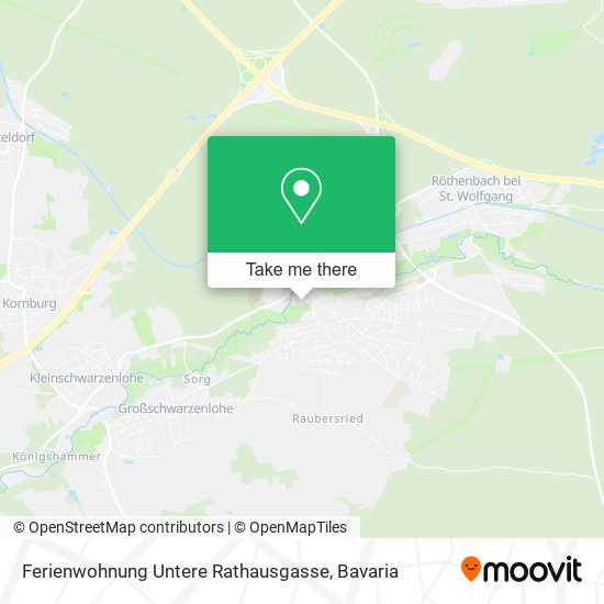 Ferienwohnung Untere Rathausgasse map