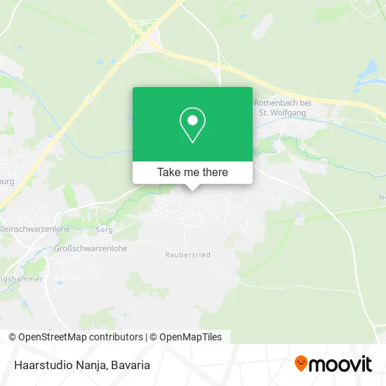 Карта Haarstudio Nanja